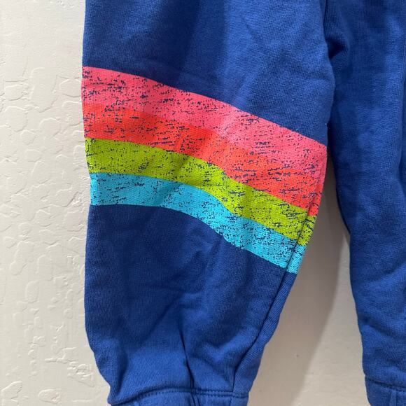 Hatley Blie Rainbow Stripe Jogger Pants - Picture 3 of 6